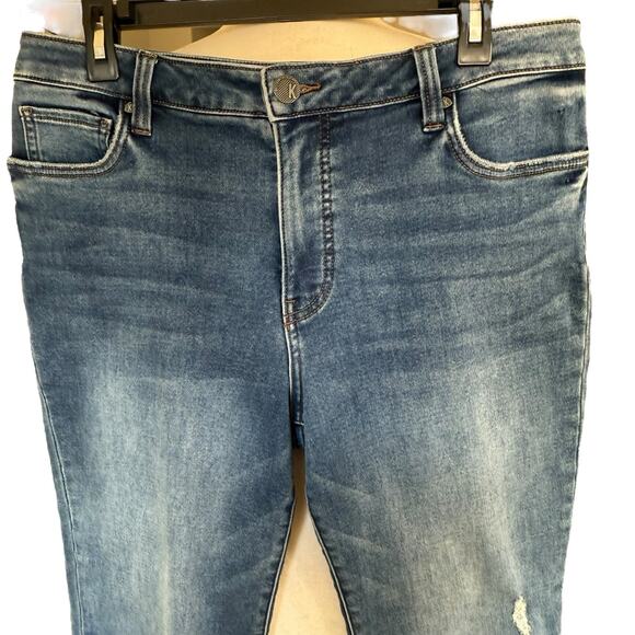 Kut From The Kloth Jeans Women's Kelsey High Rise Fab Ab Ankle Flare Sz 12 - Picture 2 of 10